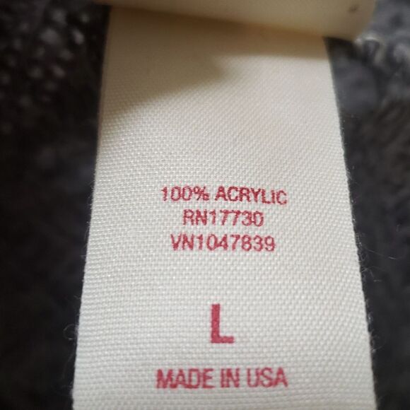 🔴 MOSSIMO Gray Crochet Open Knit Top Boxy Fit Dolman Short Sleeves - Picture 10 of 11